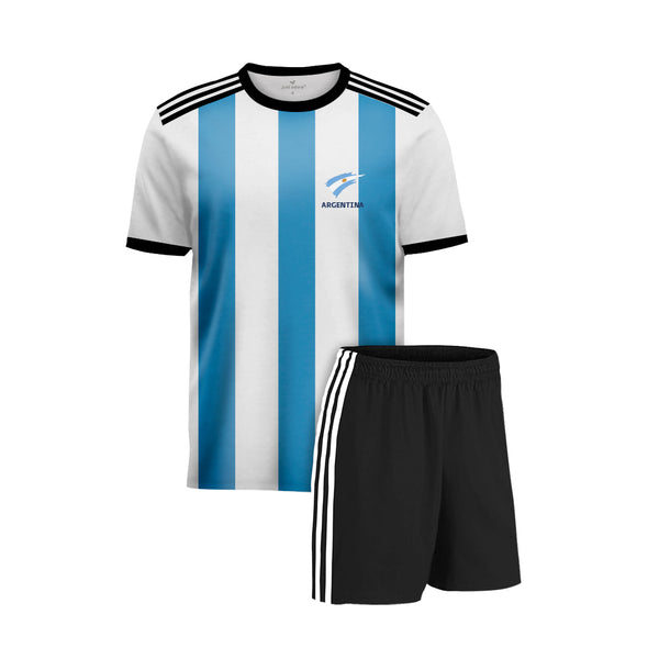 Argentina Football Team Home Fans Jersey Set