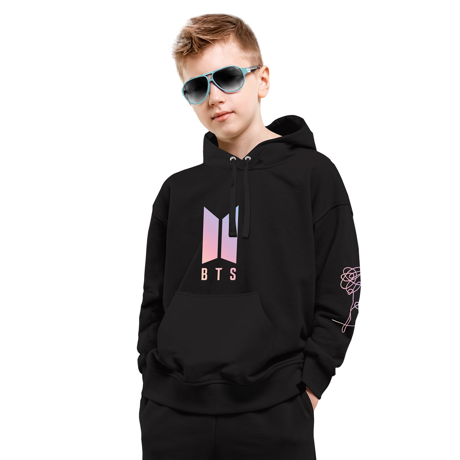 Bts kids hoodies hotsell