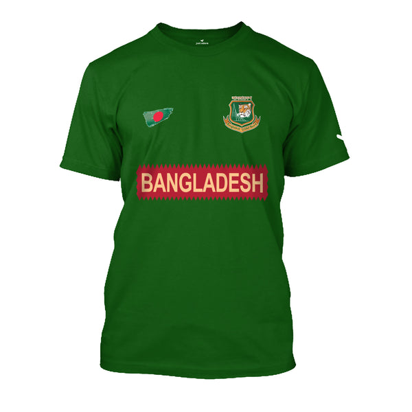 Bangladesh Cricket - Fans Tshirt - Bangladesh Team Jersey T20 World Cup | Just Adore
