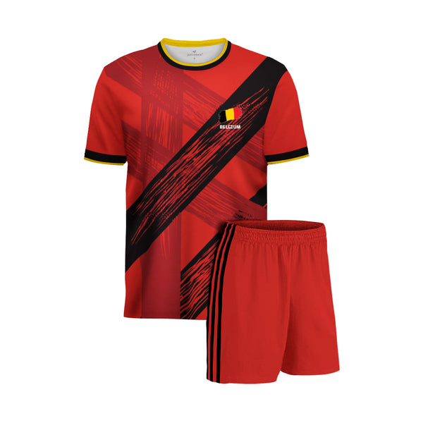 Belgium Football Team 2021 Fans Jersey Set