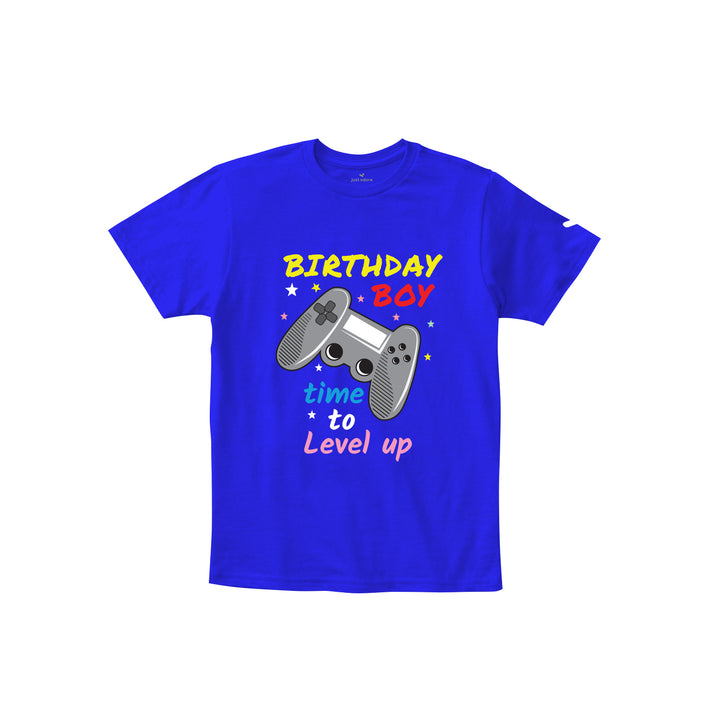 Shop Birthday Tshirts for boys online, Buy Birthday level up tshirt boy at online store, Purchase various colorful tshirts for birthday for boys & girls only at Just Adore®