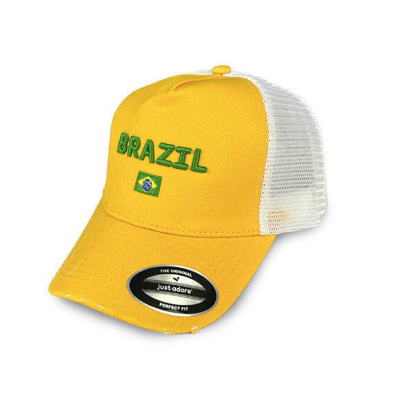 Brazil Football Team Fans Cap