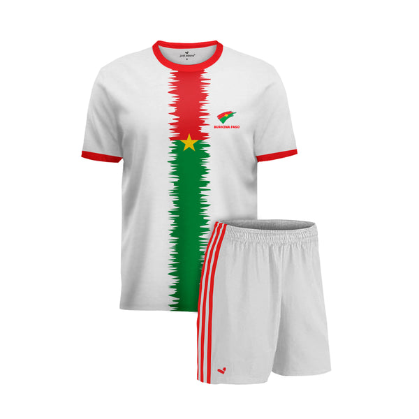 Burkina Faso Football Team Fans Away Jersey Set