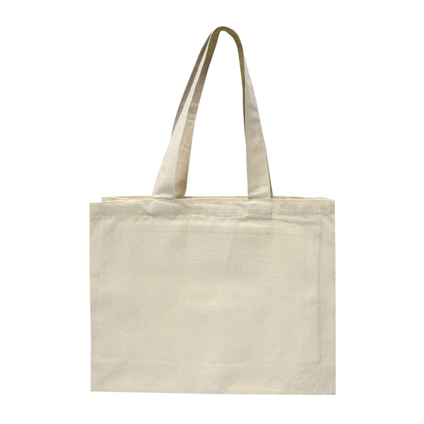 Just Adore Canvas Beach Bag with Inside pocket - MOQ 50 pcs