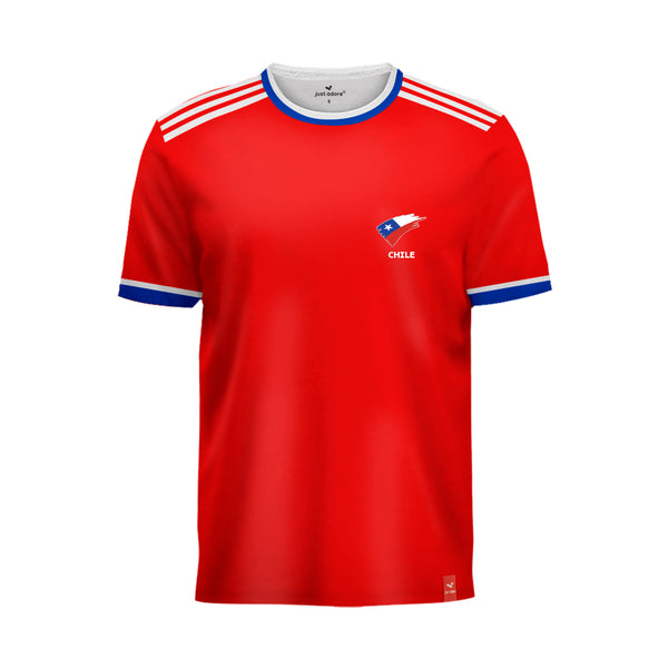 Chile Football Team Fans Home Jersey