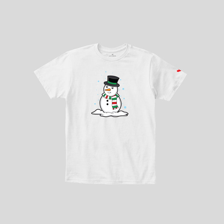 Christmas Snowman T-shirt - Kids - Just Adore
