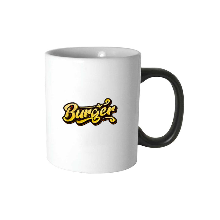 Magic Color Changing Mugs 11 oz - Matt Black, Blank - Just Adore