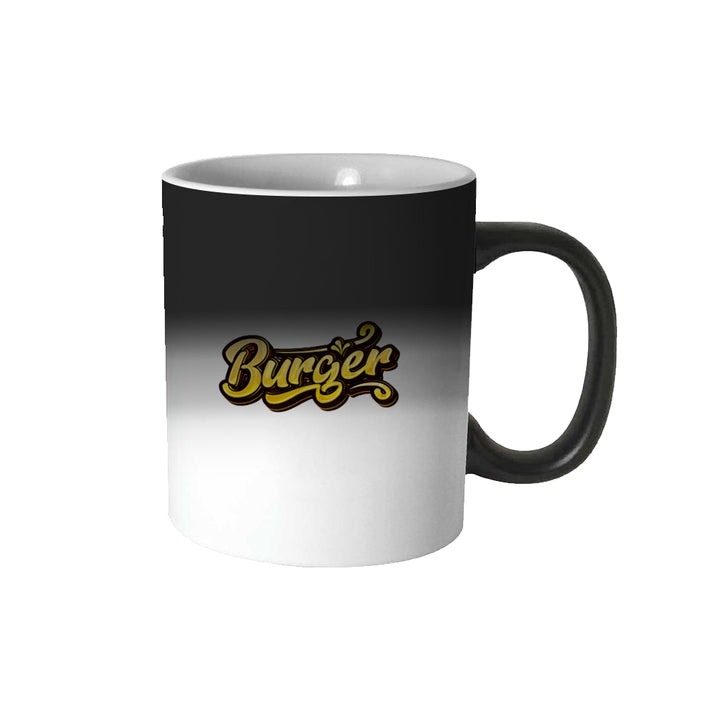 Magic Color Changing Mugs 11 oz - Matt Black, Blank - Just Adore