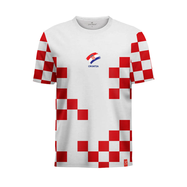 Croatia Football Team Fans Home Jersey