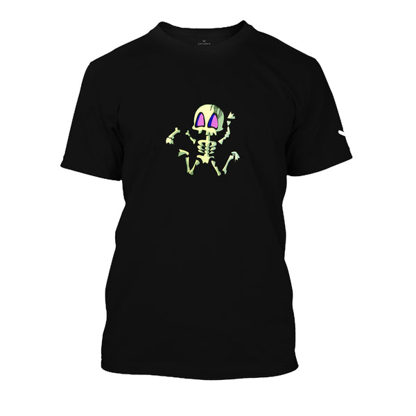 Buy Dancing Skeleton LED t-shirts online, Order Skeleton  Shaped LED shirt for adults online, Shop Horror LED El Panel T-shirt for boys & girls, Purchase Party Club Men's T-shirt with LED light up at online store, LED tees for kids and adult Just Adore®