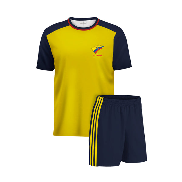 Ecuador Football Team Fans 2021 Jersey Set