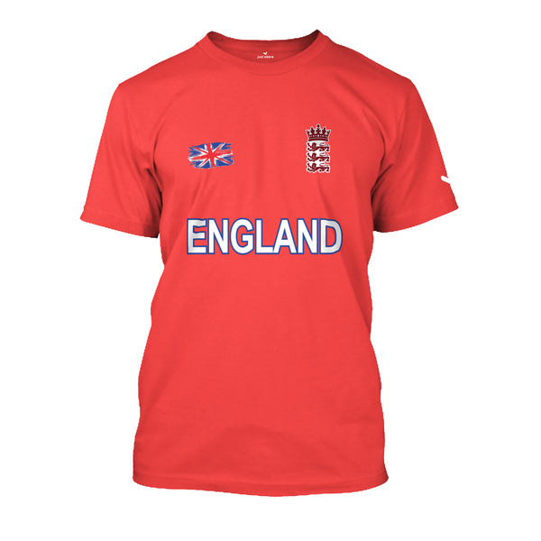 England Cricket Team Fans T-shirt - England Team T20 World Cup Jersey 2021 | Just Adore
