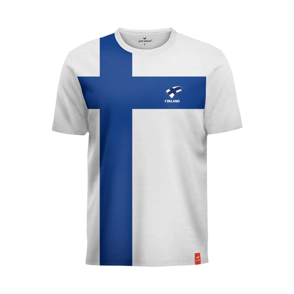 Finland Football Team Fans Home Jersey