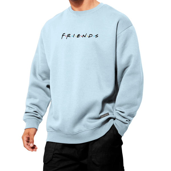 Oversized Men Friends Sweatshirt