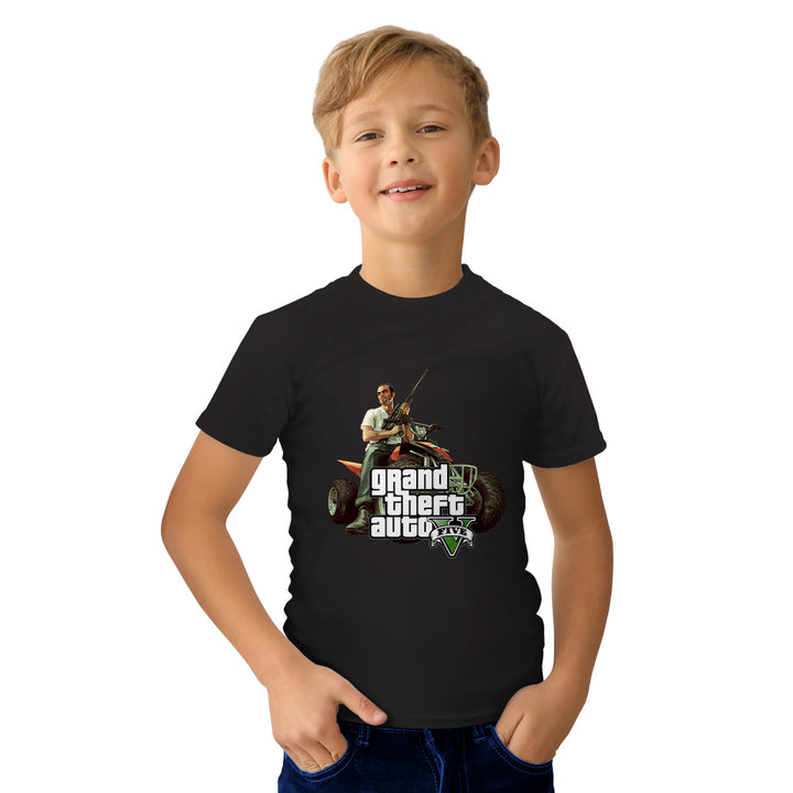 Grand Theft Auto 5 ( GTA V ) Kids Tees - Just Adore