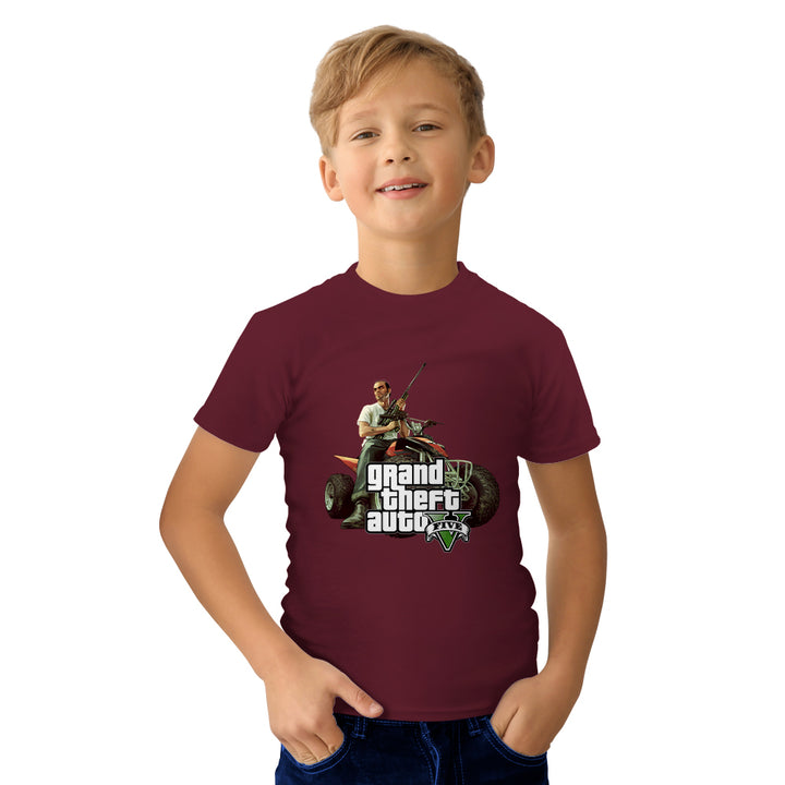 Grand Theft Auto 5 ( GTA V ) Kids Tees - Just Adore