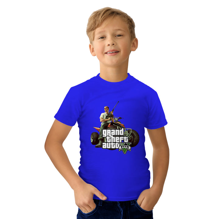 Grand Theft Auto 5 ( GTA V ) Kids Tees - Just Adore