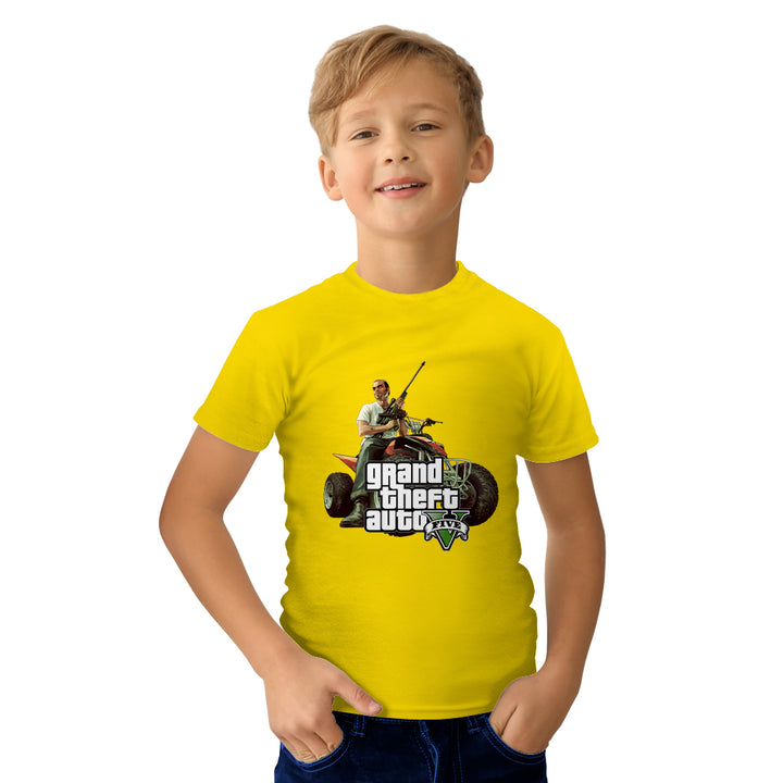 Grand Theft Auto 5 ( GTA V ) Kids Tees - Just Adore