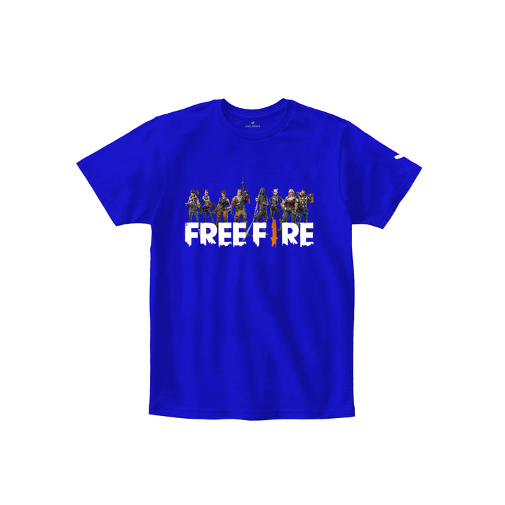 Free Fire Gaming Kids Tshirt - Just Adore