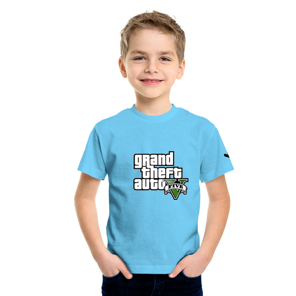 Grand theft auto t-shirt for kids shop online, GTA V gamer tshirts at online shopping, GTA gaming kids tshirts buy online, Purchase various gamming tshirts for kids only at Just Adore