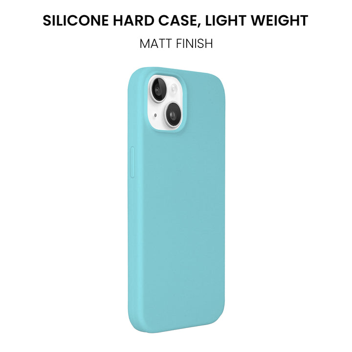 Silicone Case for iPhone 14, Matt Finish, Hard Case - 10 Colors - Just Adore