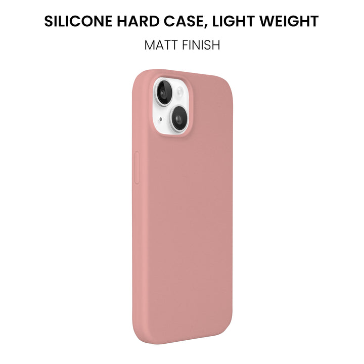 Silicone Case for iPhone 14, Matt Finish, Hard Case - 10 Colors - Just Adore