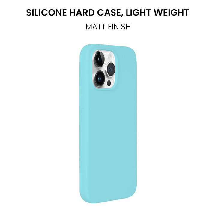 Silicone Case for iPhone 14 Pro Max, Matt Finish, Hard Case - 10 Colors - Just Adore