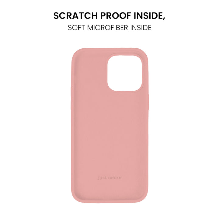 Silicone Case for iPhone 14 Pro Max, Matt Finish, Hard Case - 10 Colors - Just Adore