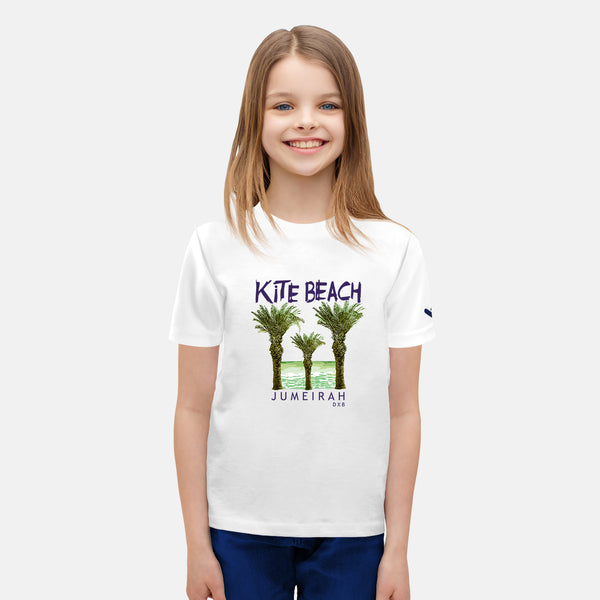 Kite Beach Cotton Tshirt. Round Neck T-shirt for Kids. All day comfortable go to T-shirt. Designed in such a way that you can pair it up with the Jean by creating a super stylish look. Shop Only at Just Adore.