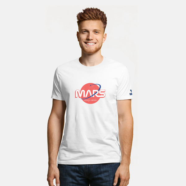 Mars Tshirt - Men, Organic - Just Adore