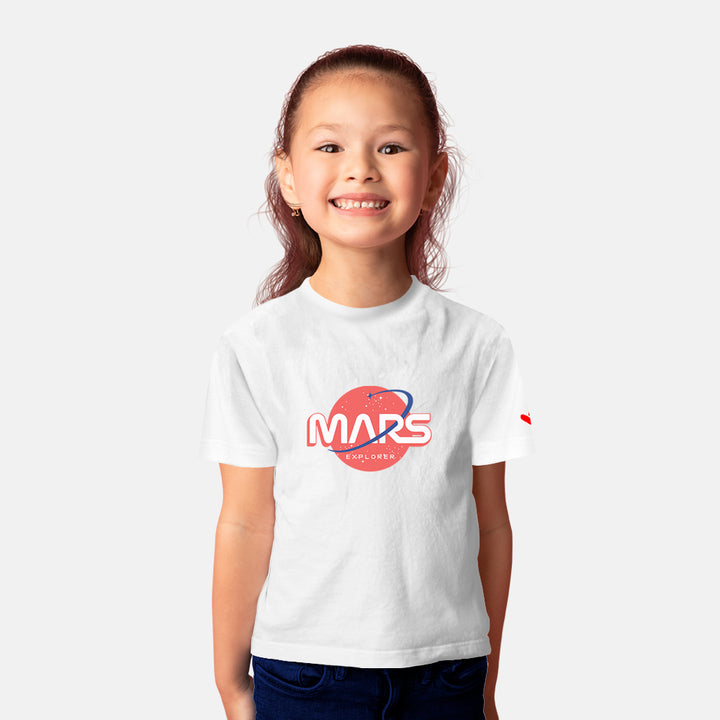 Mars Shirt kids shop online,Mars Tshirt by Just Adore. Space Collections, Round Neck Tshirts with Mars at the front. View all our Space Collections only at Just adore