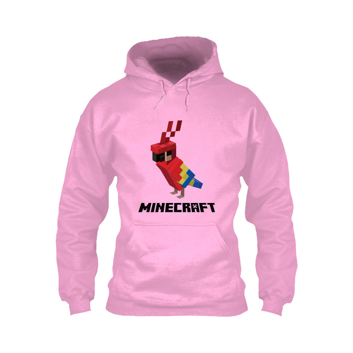 Buy Scarlet Macaw Parrot Minecraft Hoodies Online, Shop Minecraft Hoodies for Kids at online Store, Purchase Scarlet Macaw Parrot Minecraft Hoodie for Kids and Adult Order Minecraft Merchandizes at Just Adore®