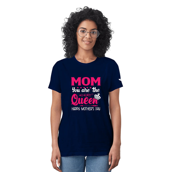Shop mother's day clothing at online,  t-shirts for mother's buy online, Purchase Mom you are the Queen tees at online store, Order various mothers day special quoted tshirts for adult and kids at Just Adore®.