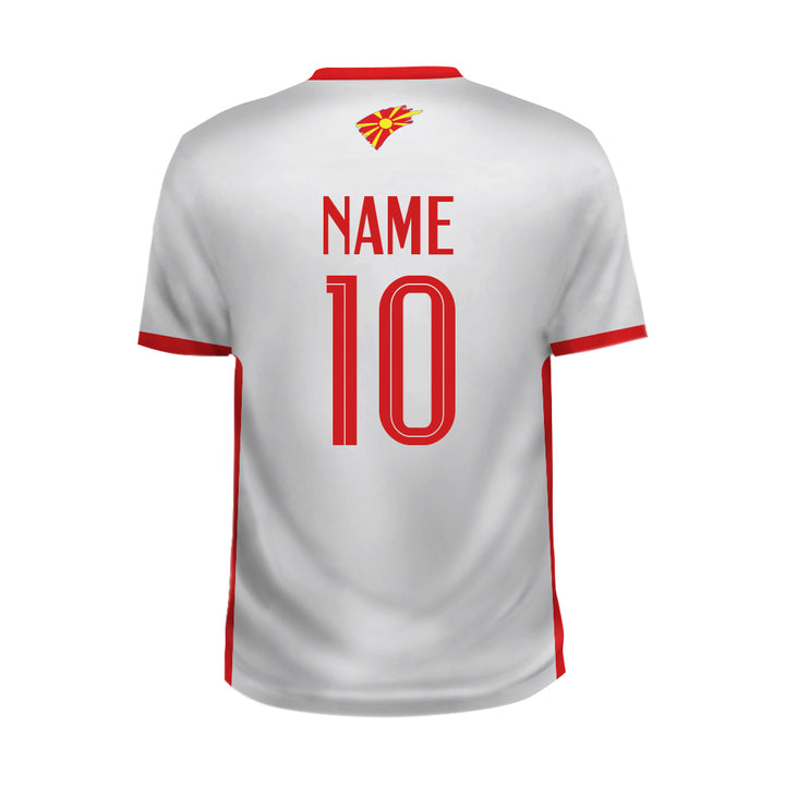 North Macedonia Football Jersey Football Jersey and Short – Just
