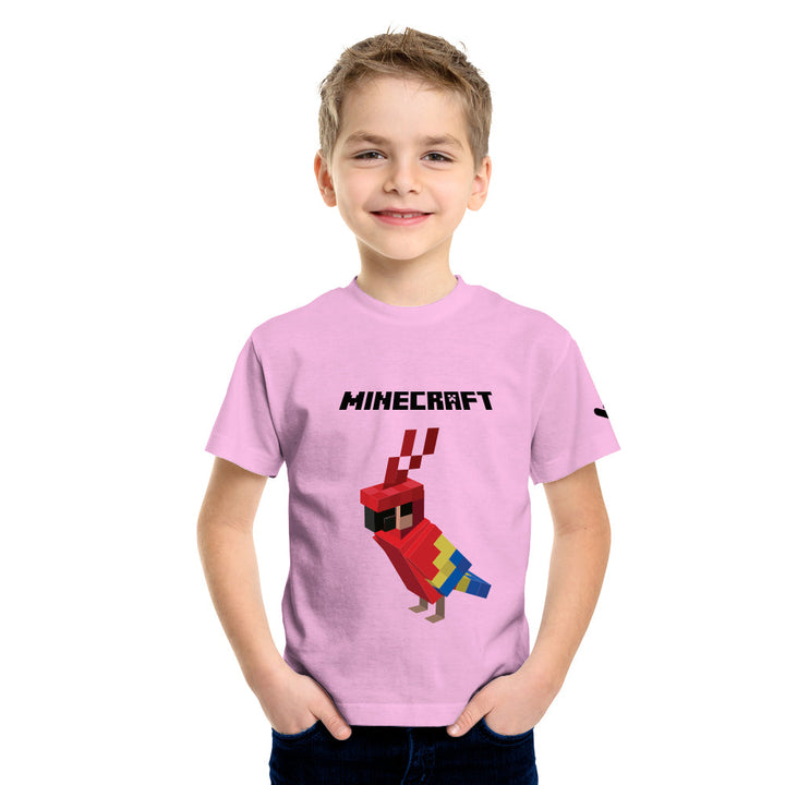 Scarlet Macaw Parrot Minecraft T-shirt online. Buy online Scarlet Macaw Parrot Minecrafts tshirts at Just Adore® Shop our trendy collections for adults & Kids. World wide delivery available.