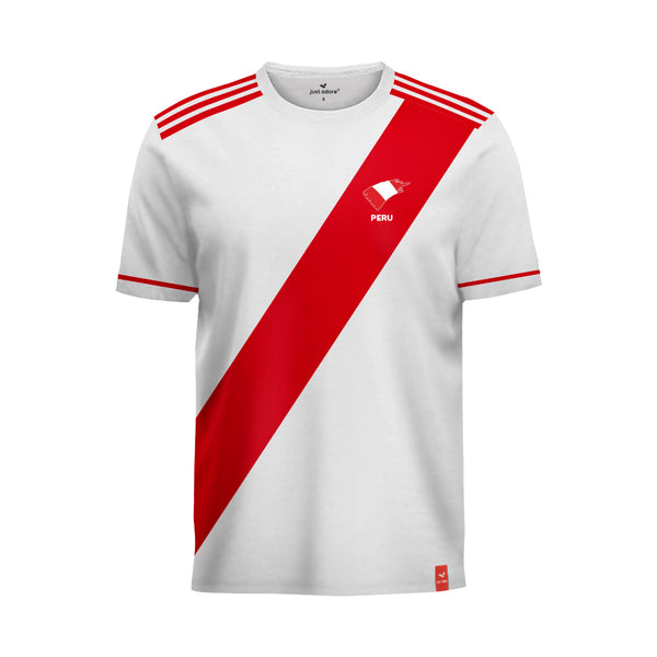 Peru Football Team Fans Home Jersey