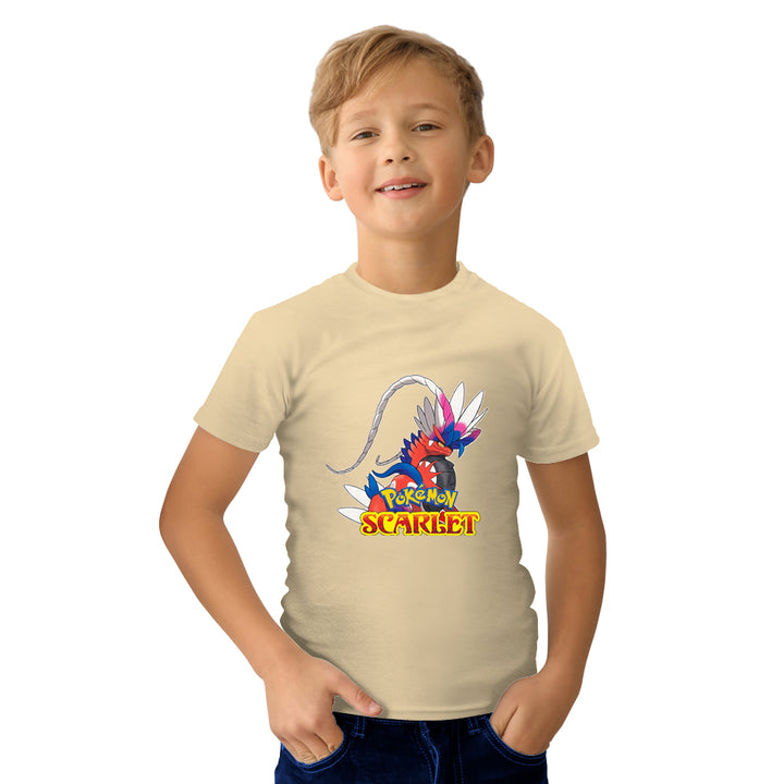 Pokemon Scarlet Kids Tshirt - Just Adore