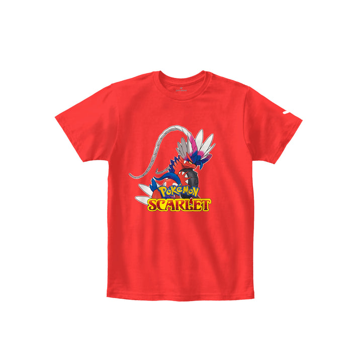 Pokemon Scarlet Kids Tshirt - Just Adore