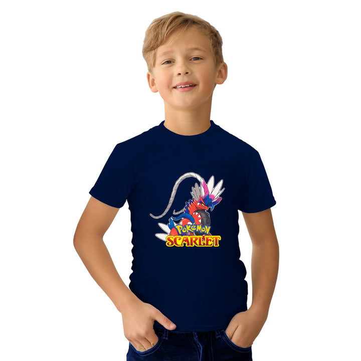 Pokemon Scarlet Kids Tshirt - Just Adore