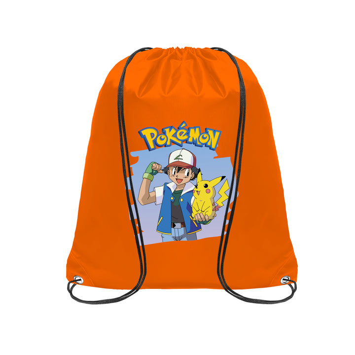 Buy Pokemon String Bags Online, Shop Pikachu Printed on Backpacks, Order Pokemon Drawstring Bags at online store, Purchase Pokemon Backpacks for adults at Just Adore®