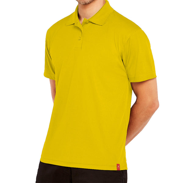 Mesh Polo Tshirt, Kids - Light Colors, MOQ - 12 pcs (Mixed Sizes)