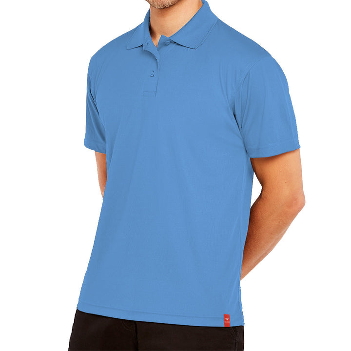 Mesh Polo Tshirt, Kids - Light Colors, MOQ - 12 pcs (Mixed Sizes) - Just Adore
