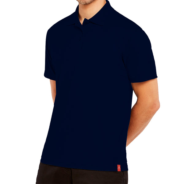 Mesh Polo Tshirt, Unisex - Dark Colors, MOQ - 12 pcs (Mixed Sizes)