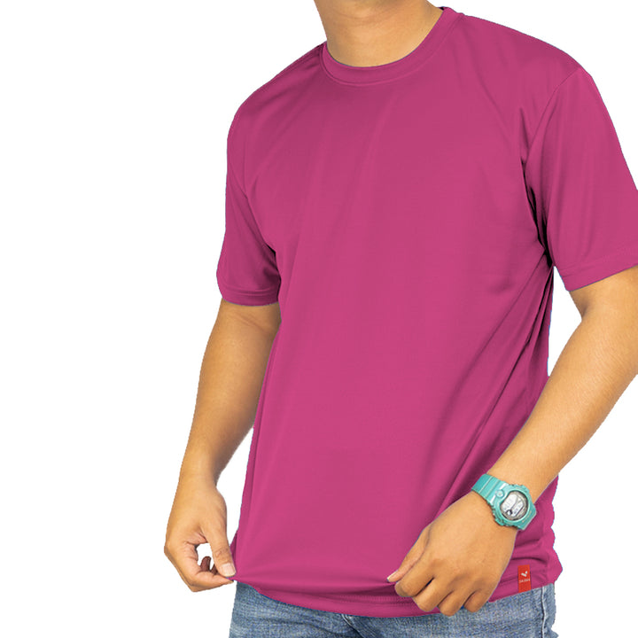 Round Neck Mesh T-shirt, Short Sleeve, Kids - Dark Colors, MOQ - 12 pcs (Mixed Sizes) - Just Adore