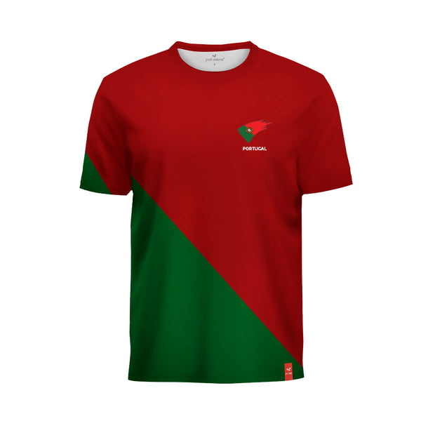 Portugal Football Team Fans Home Jersey