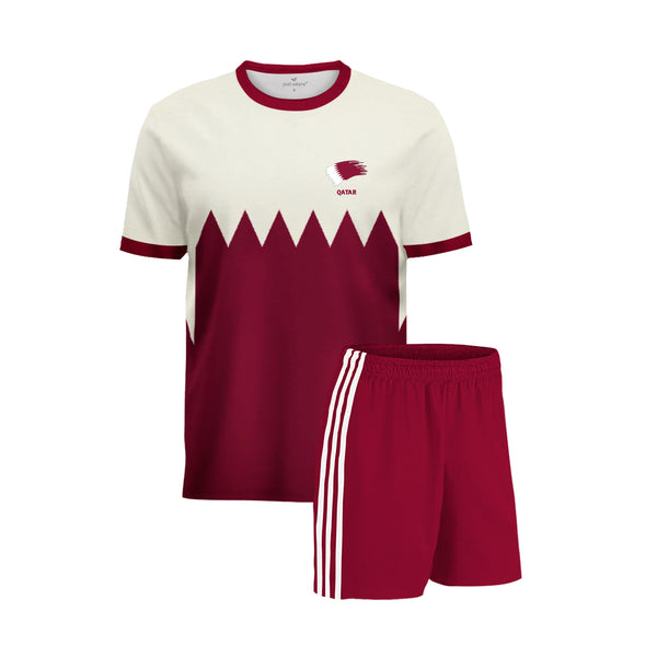 Qatar Football Team Fans Away Jersey Set