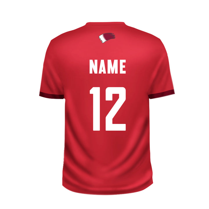 Qatar Football Jersey online, Qatar Football jersey number and my name customized Shop online, Purchase Qatar jersey online at store, Order Qatar football jersey all over UAE Purchase all Soccer teams jerseys for adult & kids & International shipping at Just Adore
