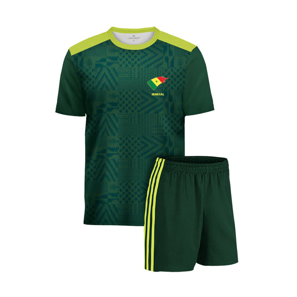Senegal Football Team 2021 Fans Jersey Set