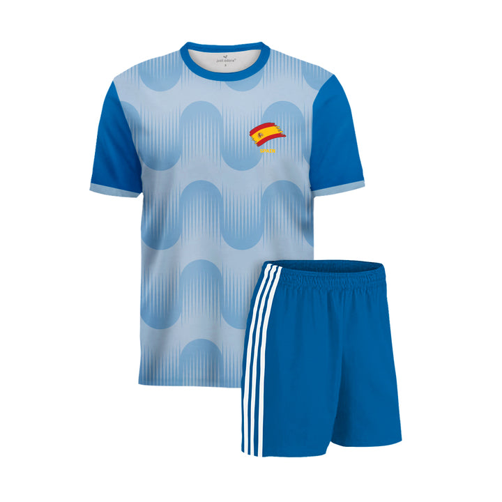 Spain Football Team Away Fans Jersey Set - Just Adore