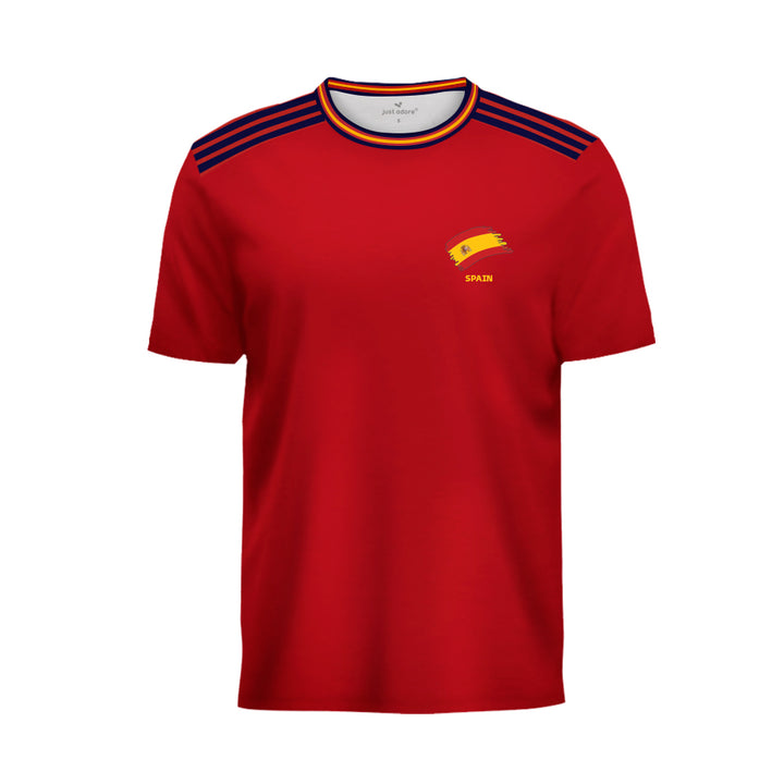 Spain Football Team Home Fans Jersey - Just Adore